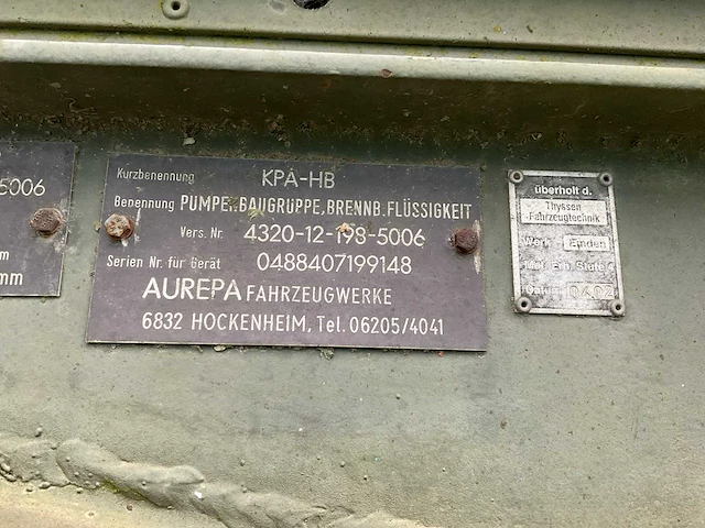 Aurepa kpa-hb autonoom tankcontainer - afbeelding 10 van  10