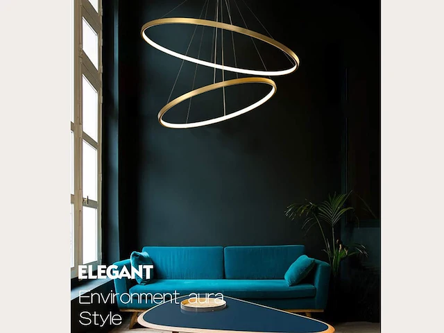 Aurora 280 design armatuur goud - afbeelding 4 van  7