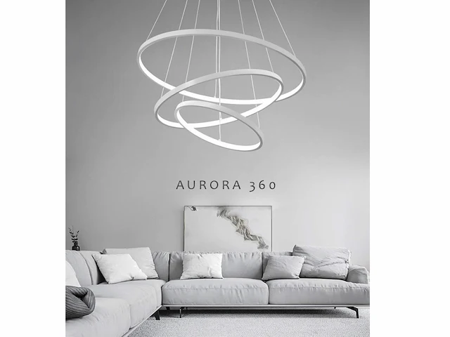 Aurora 360 design armatuur wit - afbeelding 1 van  7
