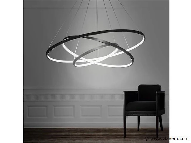 Aurora 380 design armatuur zwart - afbeelding 2 van  8