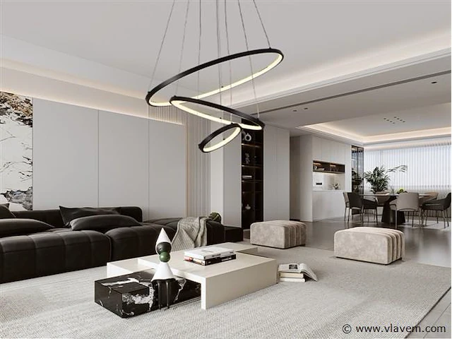 Aurora 380 design armatuur zwart - afbeelding 7 van  8