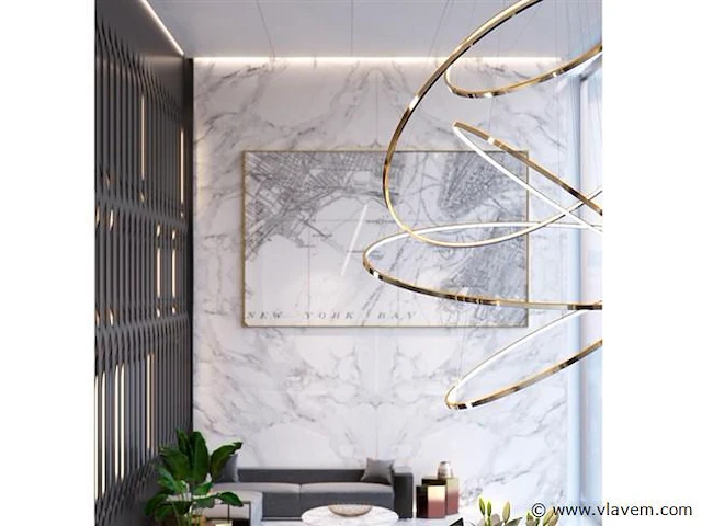 Aurora 512 design armatuur goud - afbeelding 3 van  8