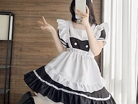 Aurueda maid dress cosplay-set - afbeelding 2 van  4