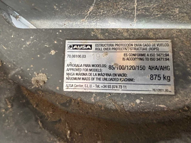 Ausa - 2015 - d 100 aha - dumper - afbeelding 13 van  21