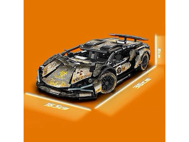 Auspcers technic sports car 1:14 1314 onderdelen - afbeelding 2 van  2