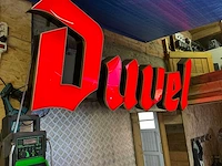 Authentiek duvel lichtreclamebord – xxl formaat - afbeelding 1 van  3