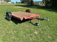 Auto aanhanger dieplader