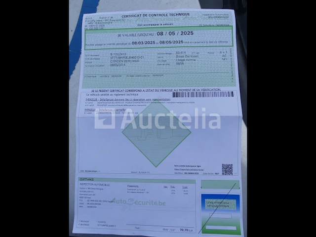 Auto citroën berlingo (2014-92.824 km) - vin vf77j9hp0ej546013 - afbeelding 24 van  31