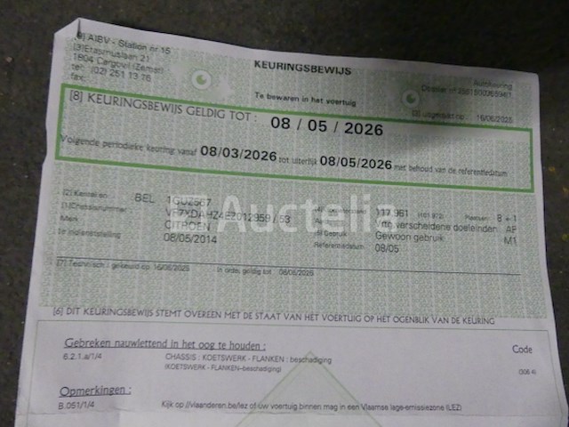 Auto citroën jumpy (2014-118.921 km) - afbeelding 13 van  26