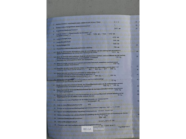 Auto dubbel gebruik volkswagen caddy - afbeelding 2 van  19