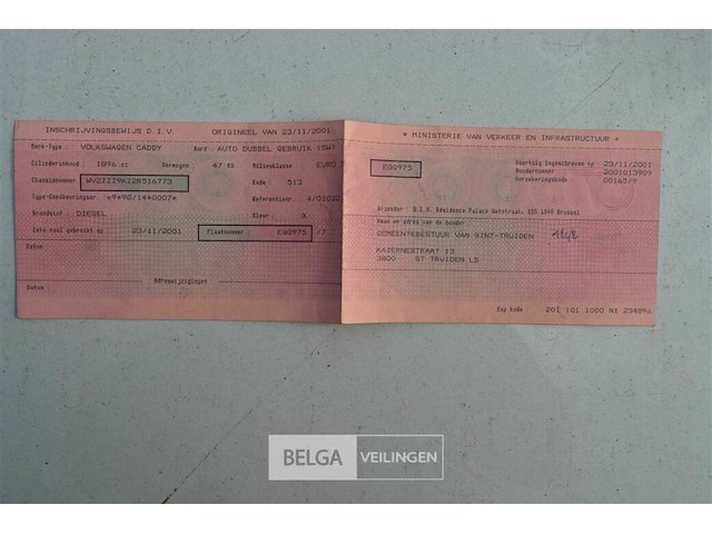 Auto dubbel gebruik volkswagen caddy - afbeelding 16 van  19