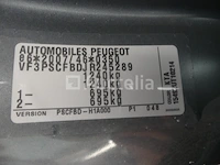 Auto (ingang op straat) (1.735km) peugeot 108 style 5 deurs(vin:vf3pscfbdjr245289) - afbeelding 7 van  16