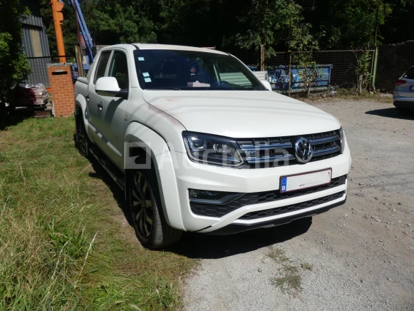 Auto, kraan, lasmachine, gereedschap