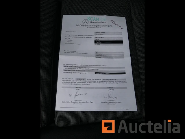 Auto mercedes-benz a 180 (2018-96.204 km-vin:wdd1760121j776850) - afbeelding 33 van  43
