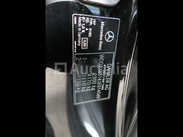 Auto mercedes-benz coupe (2018-113.807 km-vin:wdd2383141f014560) - afbeelding 5 van  47