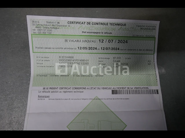 Auto mercedes-benz coupe (2018-113.807 km-vin:wdd2383141f014560) - afbeelding 1 van  47
