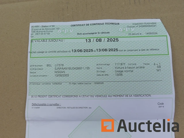 Auto nissan almera (2003-123.640 km) - afbeelding 22 van  26