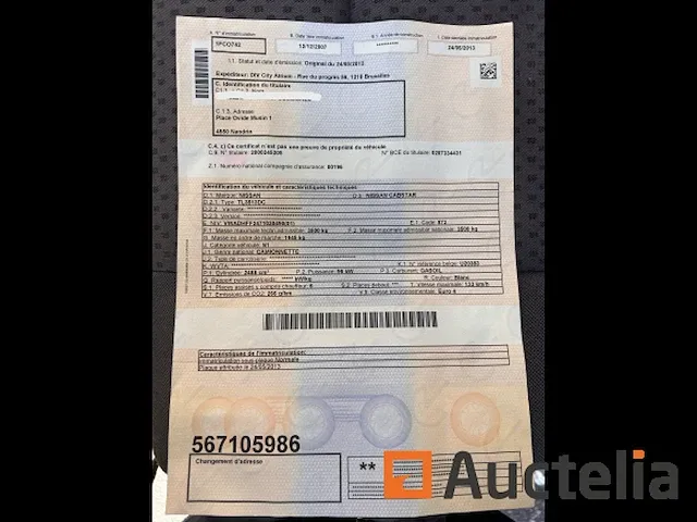 Auto nissan cabstar tribenne (2007-294 - afbeelding 19 van  32