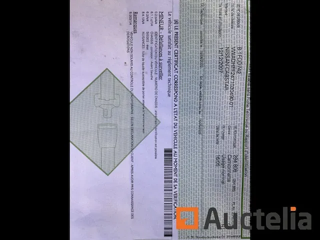 Auto nissan cabstar tribenne (2007-294 - afbeelding 24 van  32
