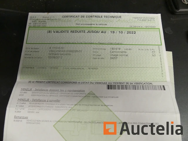 Auto nissan navara 2.5 (2012-237.396 km) - afbeelding 11 van  24