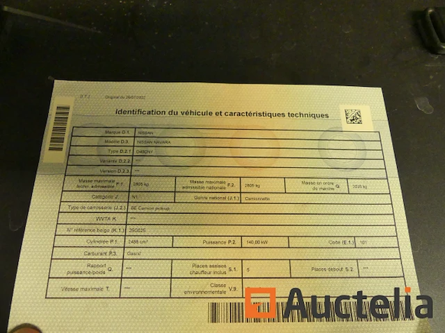 Auto nissan navara 2.5 (2012-237.396 km) - afbeelding 13 van  24
