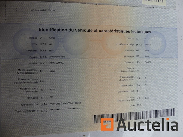 Auto opel astra (2005-150.228 km) - afbeelding 20 van  30