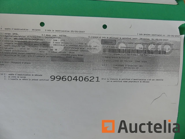 Auto opel astra (2007-121.557 km) - afbeelding 22 van  31