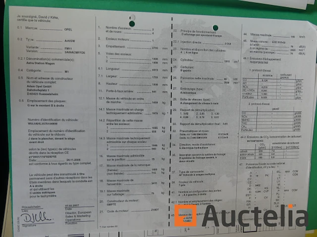 Auto opel astra (2007-121.557 km) - afbeelding 24 van  31