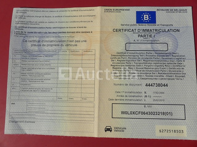 Auto opel combo (2004-166.049 km-vin:w0l0xcf064302321) - afbeelding 5 van  28