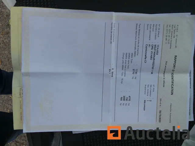 Auto opel vivaro (2011-106.714 km) - afbeelding 15 van  25