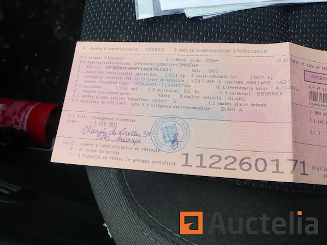 Auto peugeot 206+ (2010-119.445 km) - afbeelding 26 van  46