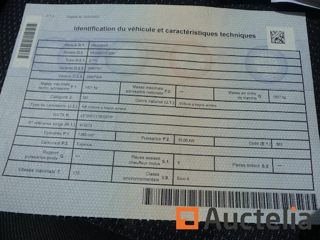 Auto peugeot 206+ (2010-119.445 km) - afbeelding 33 van  46