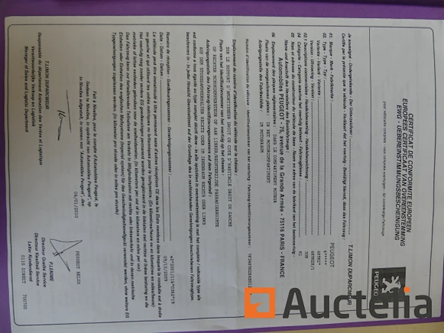 Auto peugeot 308 (2010-194.623 km) - afbeelding 15 van  32