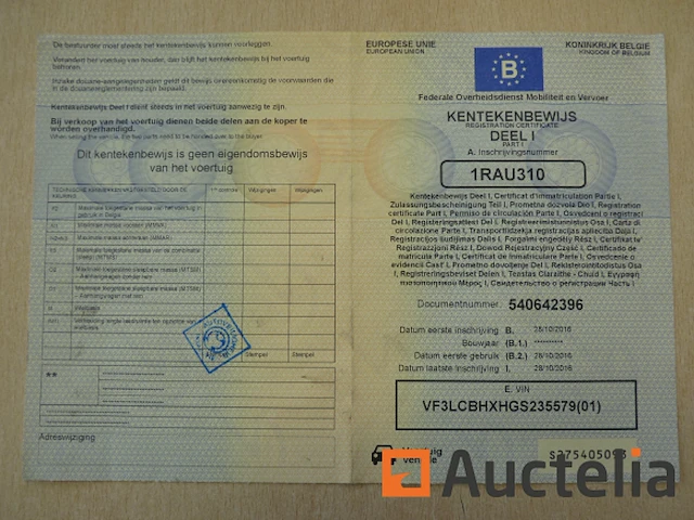 Auto peugeot 308 (2016-235.833 km-vin:vf3lcbhxgs235579) - afbeelding 10 van  23
