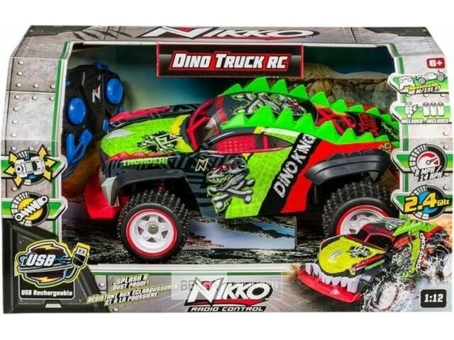 Auto rc dino truck - afbeelding 1 van  4