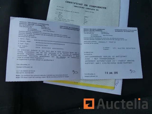 Auto renault trafic (2015-145.745 km) - afbeelding 14 van  61