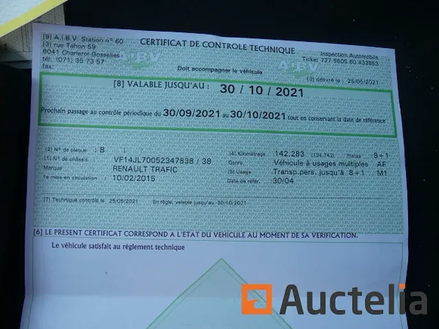 Auto renault trafic (2015-145.745 km) - afbeelding 26 van  61