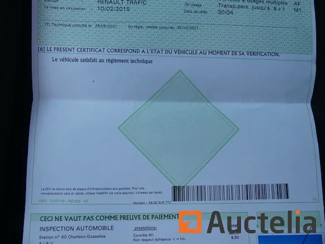 Auto renault trafic (2015-145.745 km) - afbeelding 37 van  61