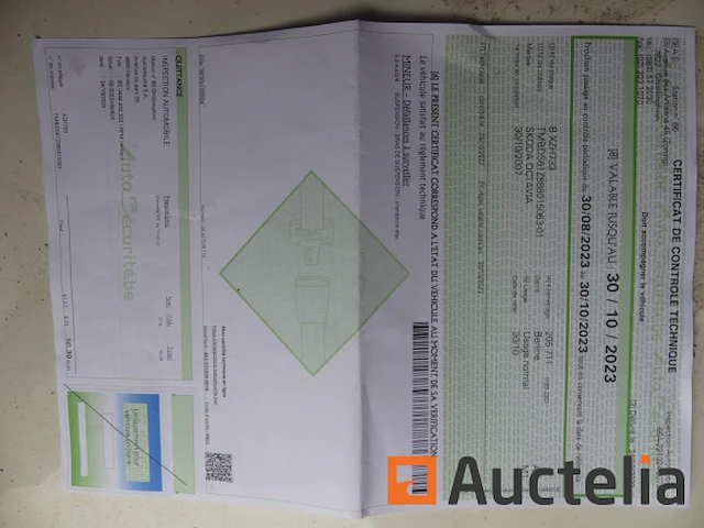 Auto skoda octavia (2007-111.444 km) - afbeelding 18 van  31