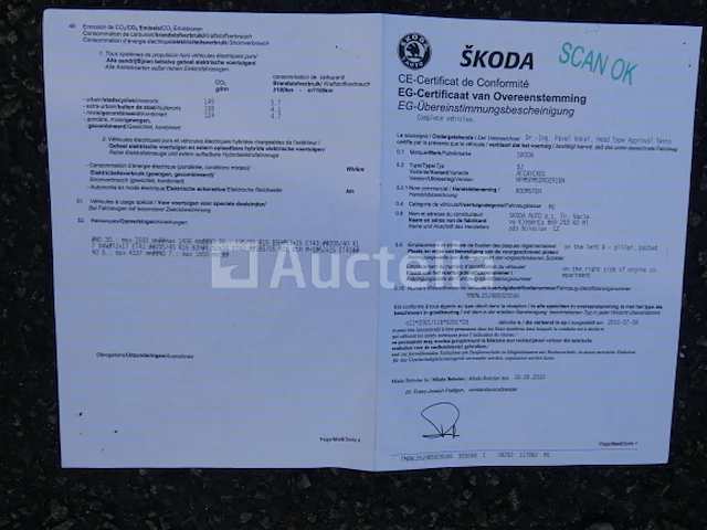 Auto skoda roomster (2010-118.919 km) - afbeelding 22 van  31