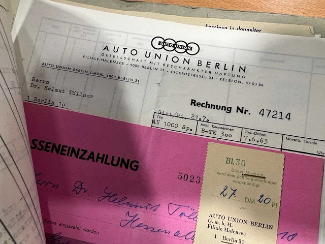 Auto unie 1000 sp 1963 - afbeelding 61 van  61