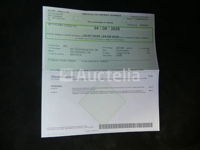 Auto volkswagen amarok (2019-252.394 km-vin:wv1zzz2hzkh021515) - afbeelding 40 van  45