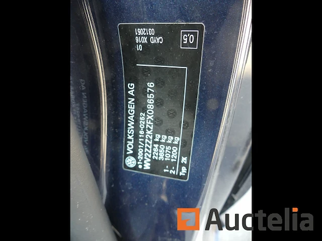 Auto volkswagen caddy (2015-104.985 km)(wv2zzz2kfx086576) - afbeelding 20 van  42
