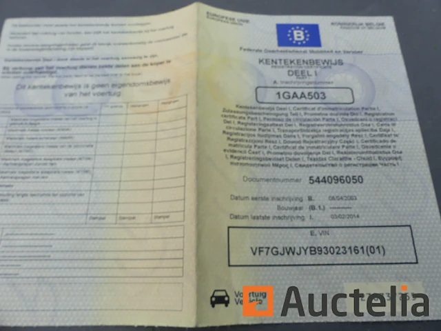 Auto (voor onderdelen) citroën berlingo 1,9d - afbeelding 10 van  10