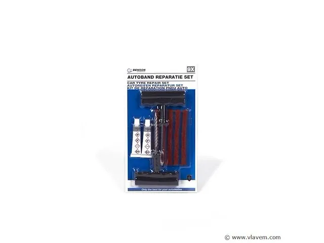 Autoband reparatie set 9 delig 24 sets - afbeelding 1 van  1