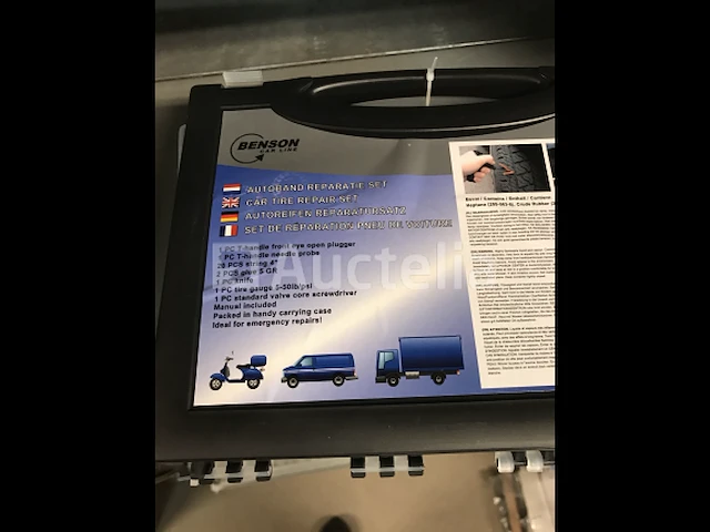 Autobanden reparatie set benson - afbeelding 4 van  6