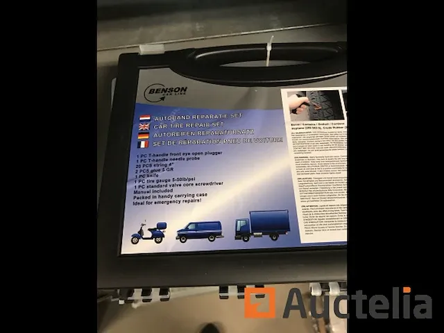 Autobandenreparatie set benson - afbeelding 1 van  6