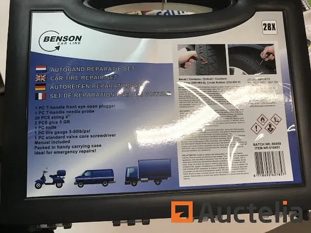 Autobandenreparatie set benson - afbeelding 6 van  6