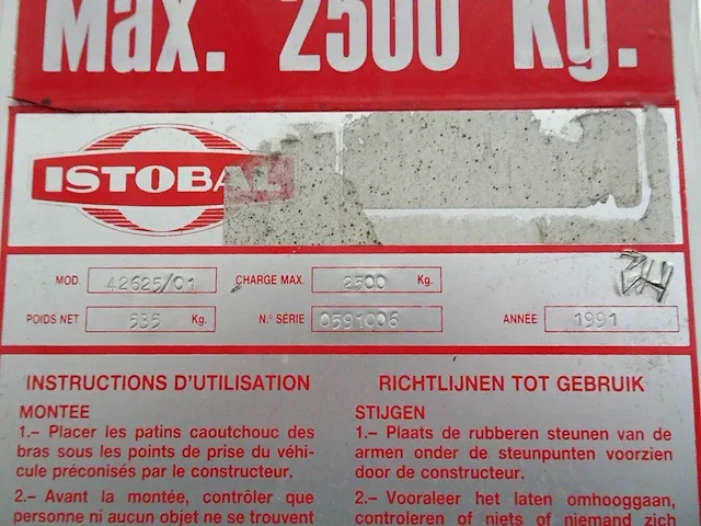 Autobrug istobal - afbeelding 8 van  8