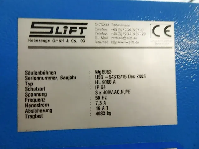 Autobrug slift - afbeelding 5 van  7